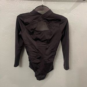 Black Long Sleeve leotard